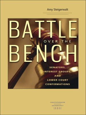 cover image of Battle over the Bench